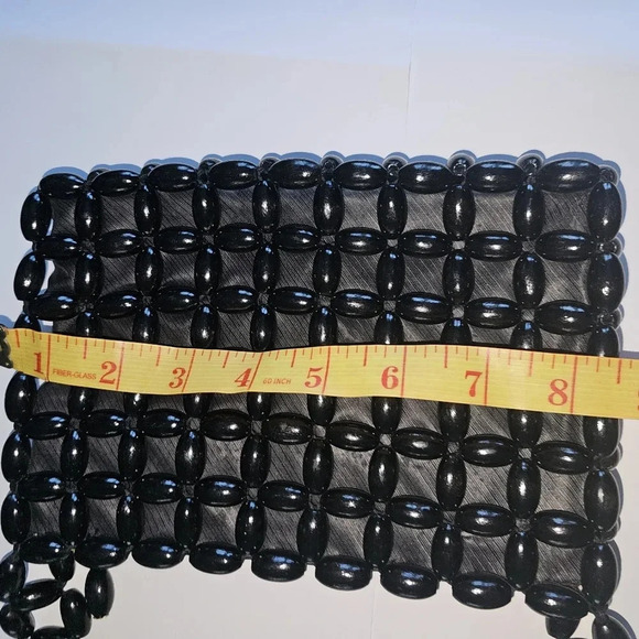 Wooden Bead Shoulder Bag - Picture 7 of 8